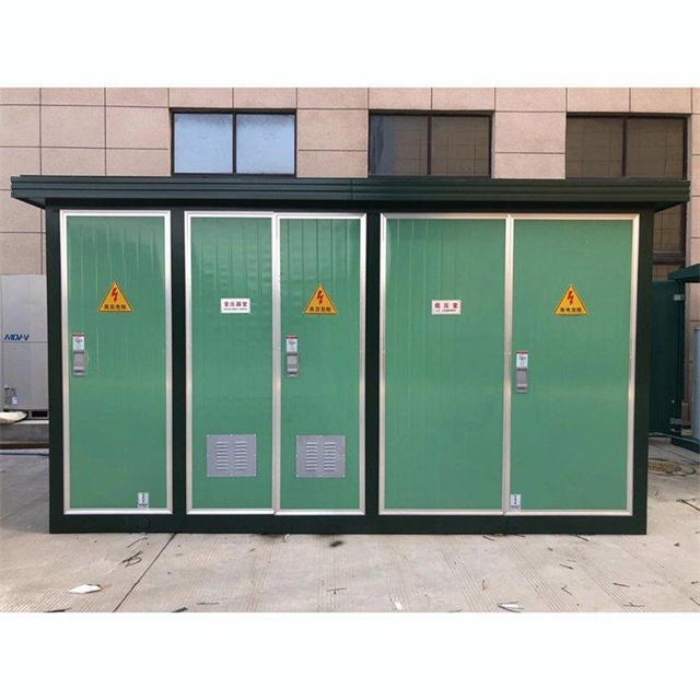 达州1600KVA欧式箱式变压器